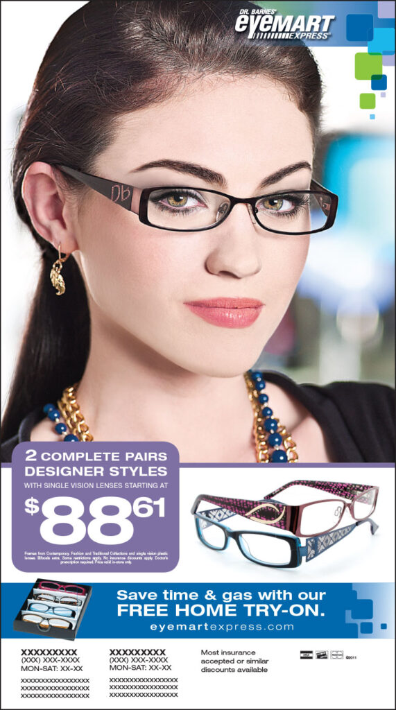 Eyemart Express Tiffany Myers Design Digital + Print Graphic Designer